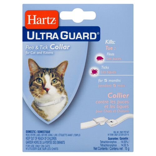 Hartz UltraGuard Flea & Tick Cat Collar 1 Pack