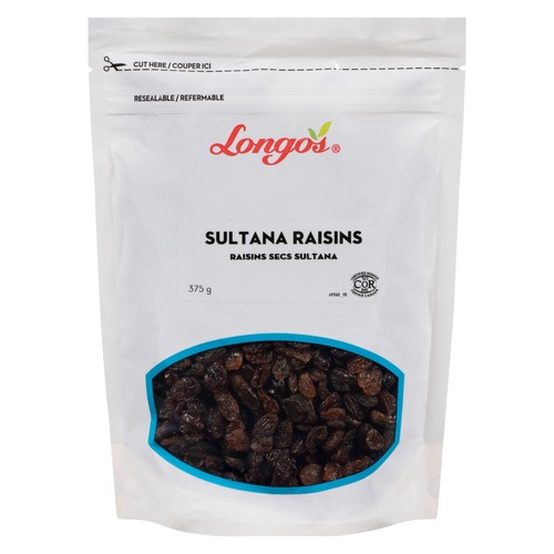 Longo's Sultana Raisins 375 g