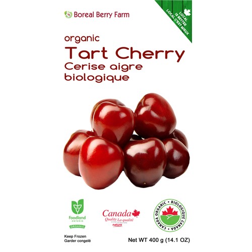 Boreal Organic Tart Frozen Fruit Cherry 400 g