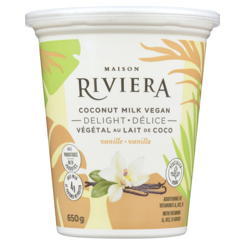 Riviera Vegan Delight Coconut Milk Vanilla 650 g