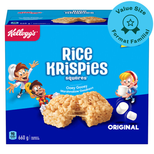 Kellogg's Rice Krispies Squares Jumbo 660 g
