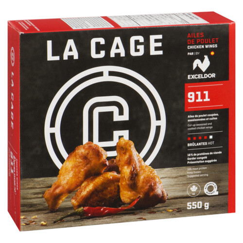 La Cage Frozen Chicken Wings Sport 911 550 g