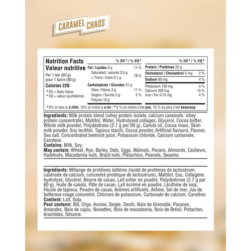 Grenade Protein Bar Caramel Chaos 60 g