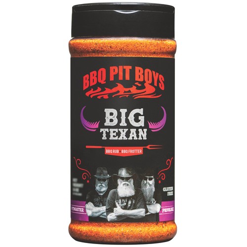 BBQ Pit Boys Big Texan BBQ Spice Rub 408 g