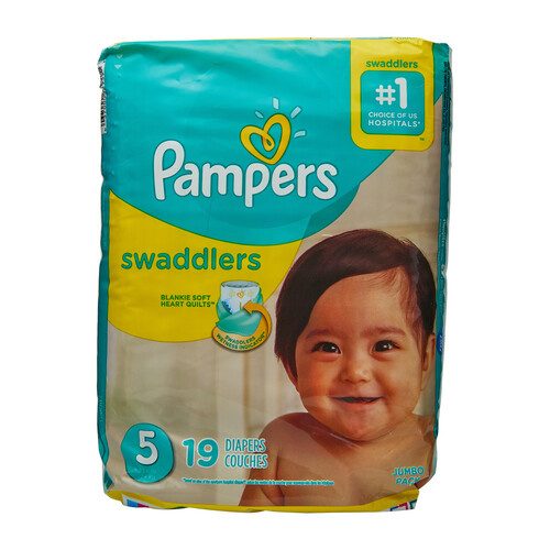 Pampers Swaddlers Active Baby Diapers Size 5 19 Count 