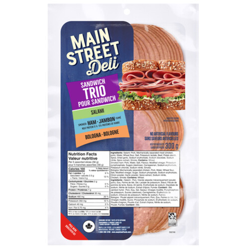 Main Street Deli Sandwich Trio Pack 300 g