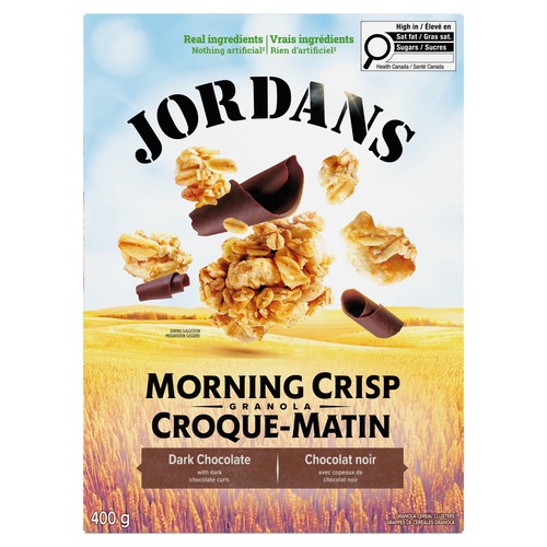 Jordans Morning Crisp Granola Cereal Dark Chocolate 400 g