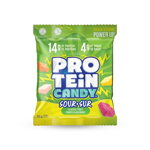 Protein Candy Classic Fruit Sour 50 g