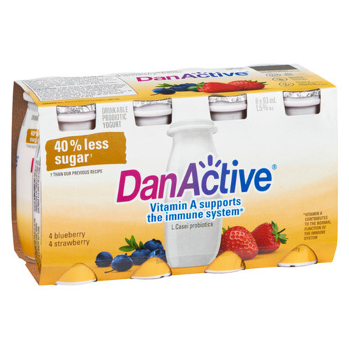 Voilà Online Grocery Delivery DanActive Drinkable Probiotic Yogurt