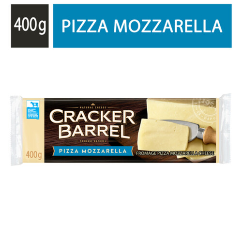 Cracker Barrel Cheese Pizza Mozzarella 400 g