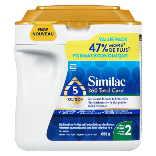 Similac 360 Total Care Infant Formula Powder Step 2 859 g