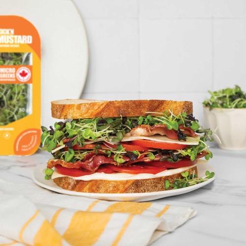 GoodLeaf Hero Greens Spicy Mustard Medley 50 g