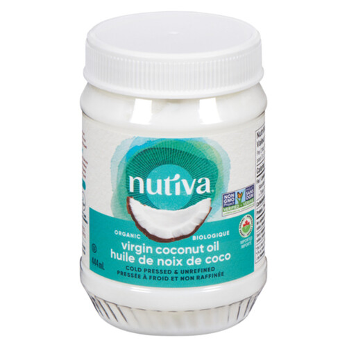 Nutiva Organic Coconut Oil Virgin 444 ml