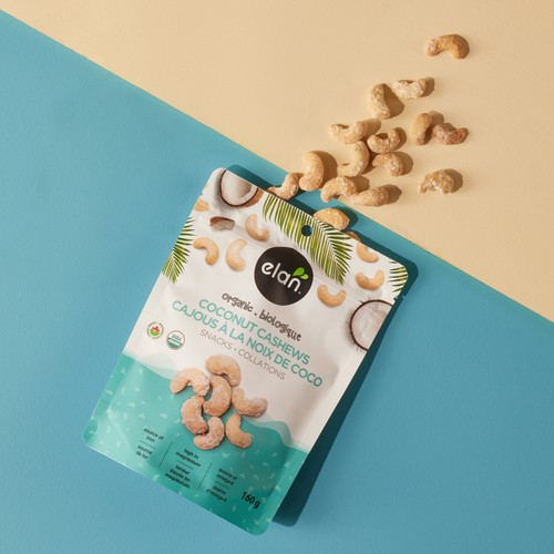 Elan Organic Coconut Cashews 160 g