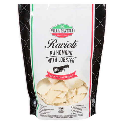 Villa Du Ravioli Frozen Ravioli With Lobster 400 g