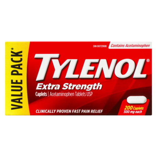 Tylenol Extra Strength 200 Caplets