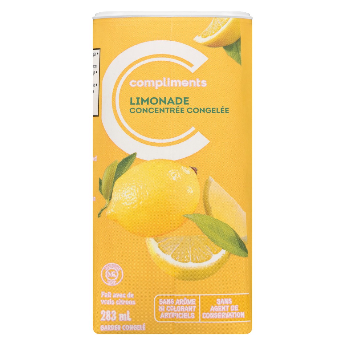 Compliments Frozen Juice Lemonade 283 ml - Voilà Online Groceries & Offers
