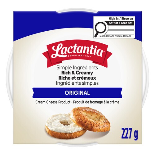 Lactantia Cream Cheese Original Rich & Creamy 227 g