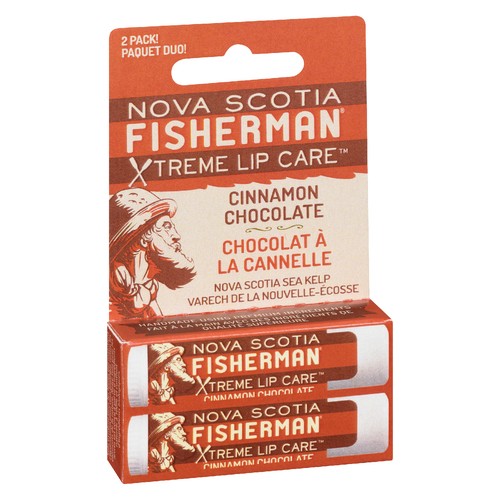 Nova Scotia Fisherman Cinnamon Chocolate Double Pack Lip Balm 2 EA