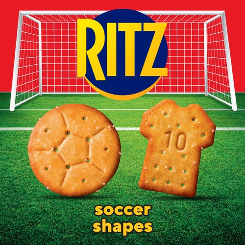 Christie Ritz Soccer Shapes Crackers 180 g