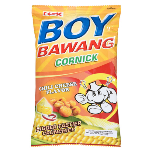 Boy Bawang Cornicks Chili & Cheese 100 g