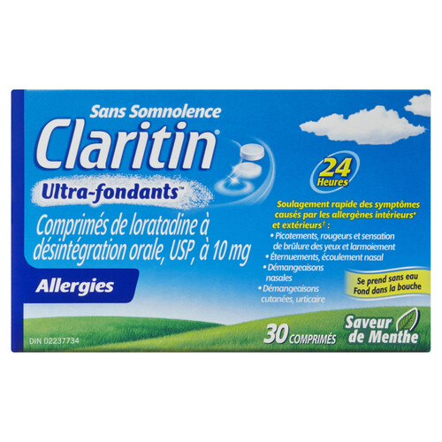 Claritin Rapid Dissolve Antihistamine 30 Tablets