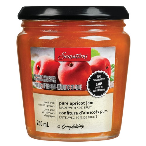 Sensations Jam Spanish Apricot 250 ml