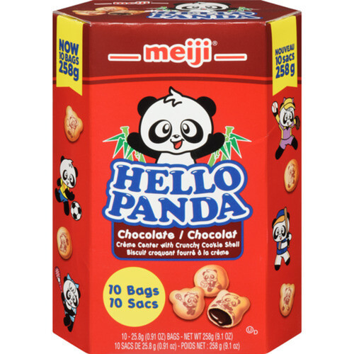 Meiji Hello Panda Cookies Strawberry 258 g