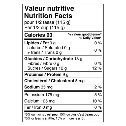 Liberté Greek Yogurt 0% Banana 750 g