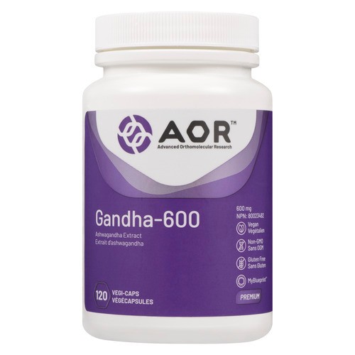 AOR Gandha-600 mg Vegi-Caps 120 Count