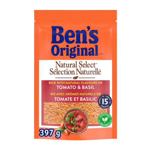 Ben's Original Natural Select Rice Tomato & Basil Flavour 397 g