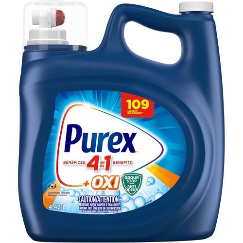 Purex 4 in 1 + Oxi Concentrated Detergent 109 Loads 4.42 L