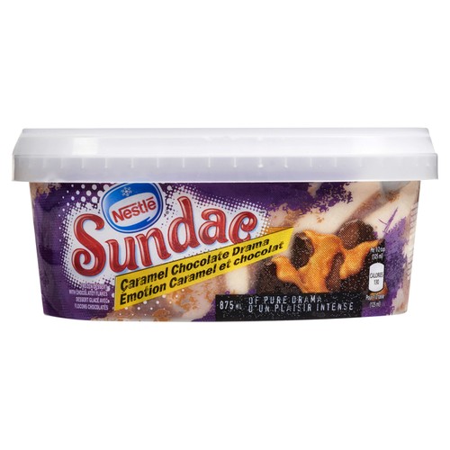 Nestlé Frozen Caramel Chocolate Sundae 875 ml