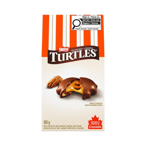 Turtles Gift Box Caramel Pecans & Chocolate 100 g