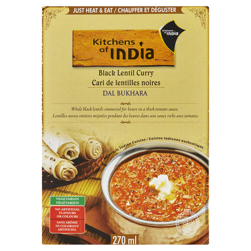 Kitchens of India Dal Bukhara (Black Lentil Curry) Heat and Serve 270 ml