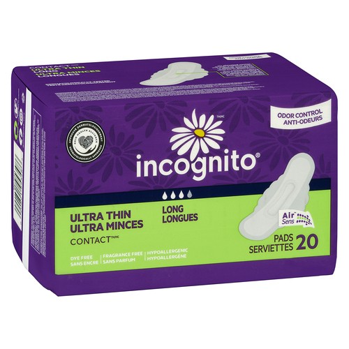 Incognito Contact Ultra Thin Long 20 Count