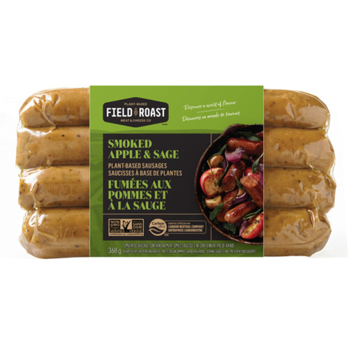 Field Roast Smoked Apple & Sage Plant-Based Sausages 368 g