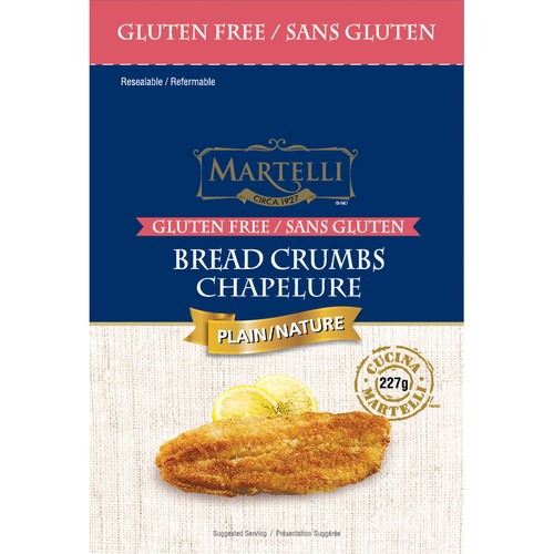 Martelli Gluten-Free Bread Crumbs Plain 227 g