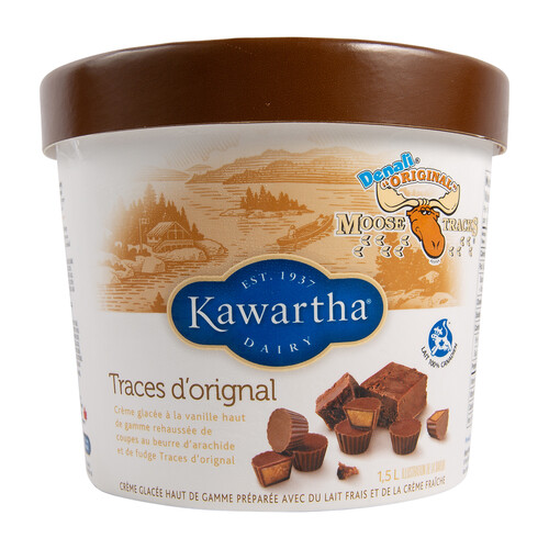 Kawartha Dairy Ice Cream Moose Tracks 1.5 L