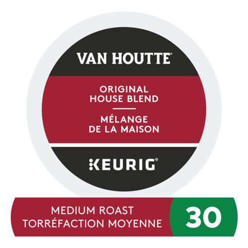 Van Houtte Coffee Pods Original House Blend Medium Roast 24 K-Cups 228 g