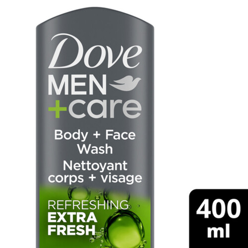 Dove Refreshing Extra Fresh Body And Face Wash 400 ml