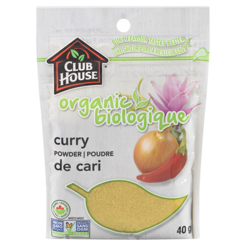 Club House Organic Curry Powder Bag 40 g