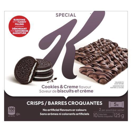 Kellogg's Special Pastry Crisps Cookies & Cream 125 g