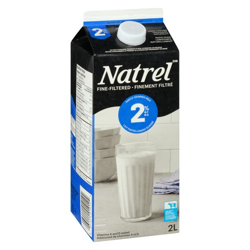 Natrel 2% Milk Partly Skimmed 2 L