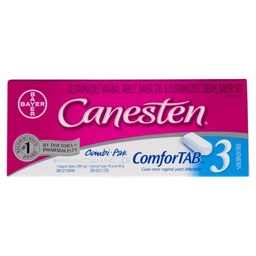 Canesten Vaginal Cream 3 Day Combo Pack 3 EA