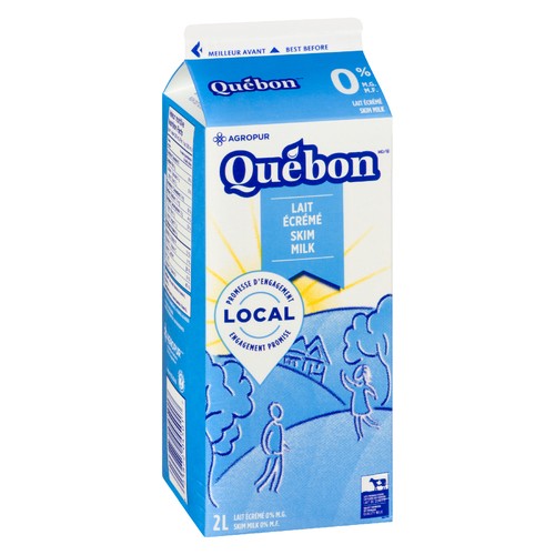 Québon 0% Skimmed Milk 2 L