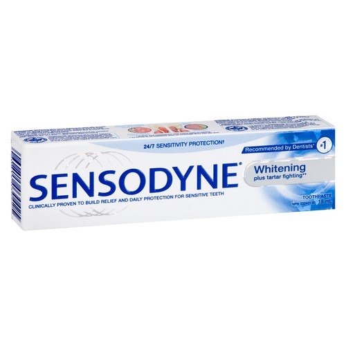 Sensodyne Toothpaste Whitening 18 ml