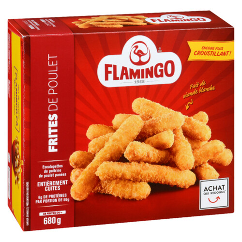 Flamingo Fully Cooked Frozen Chicken Fries 680 g