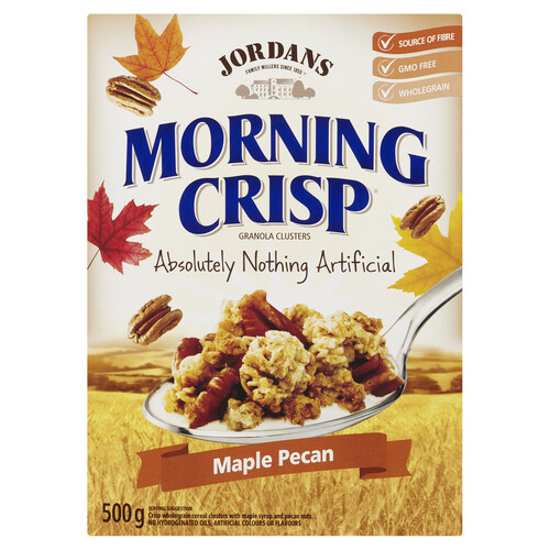 Jordans Morning Crisp Granola Clusters Maple Pecan 500 g - Voilà