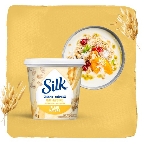 Silk Oat Yogurt Style Gluten-Free  Plain 640 g